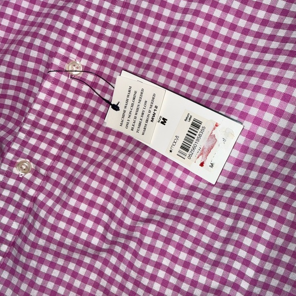 Ralph Lauren NWT Pink Checkered Men's Button Down Shirt size Medium - Picture 11 of 16